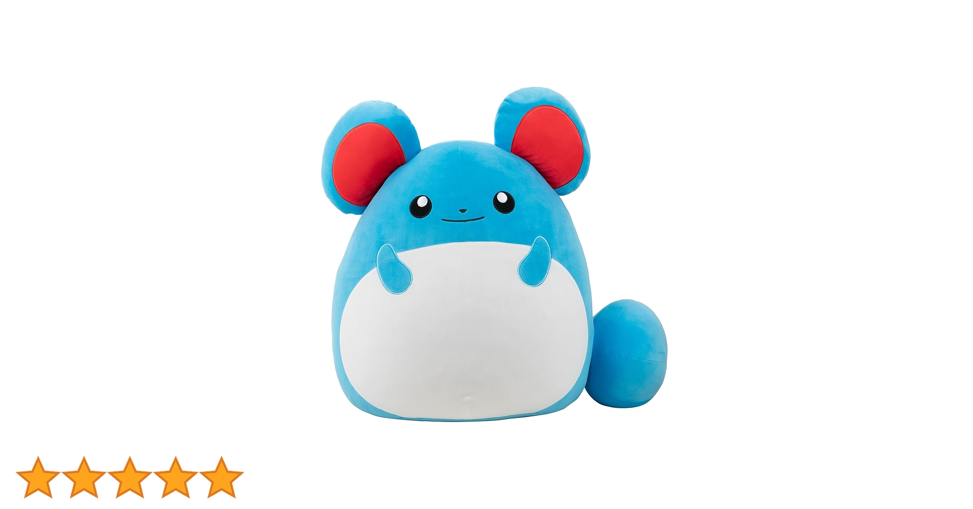 超希少　ポケモン　イッツデモ　コラボ　マリル　ぬいぐるみ ポケットモンスター ほっこりいやされ でっかいぬいぐるみ